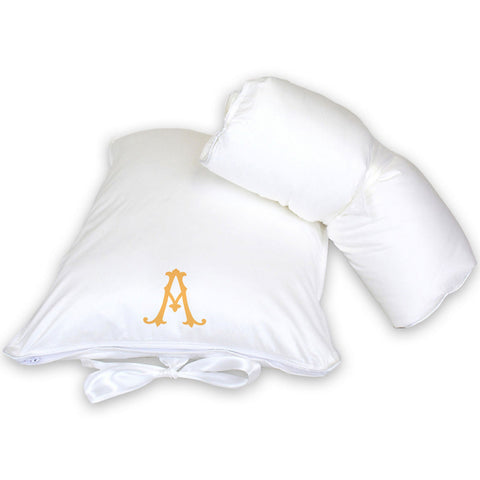 Roll 'N Go Down Alternative Pillow - Single Letter