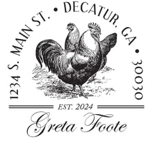 Return Address Stamp - Greta