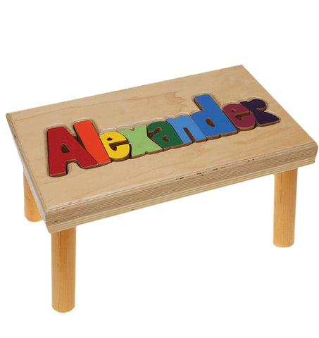 Name Stool Puzzle - Large