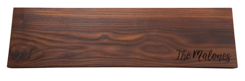 Personalized Thermal Ash Walnut Board