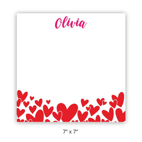 Personalized "Love Notes" Chunky Pad