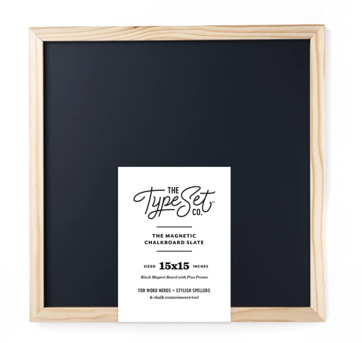 Type Set Co. Magnetic Letter Board Slate