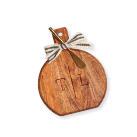 Bevel Acacia Board Gift Set - 9.75" x 8"