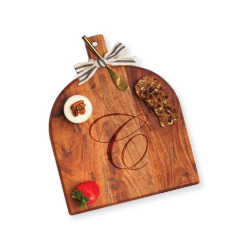 Bevel Acacia Board Gift Set - 15" x 12"