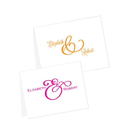 Ampersand Folded Notes