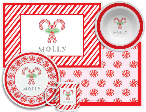 4-Piece Tabletop set - "Peppermint"