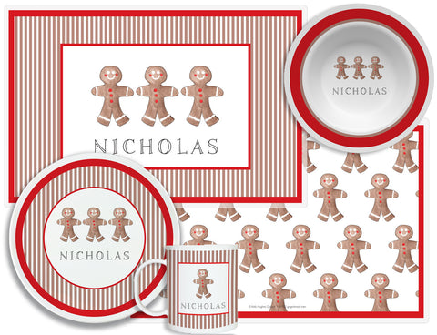 4-Piece Tabletop set - "Gingerbread"