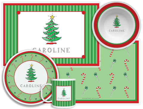 4-Piece Tabletop set - "Christmas Tree"