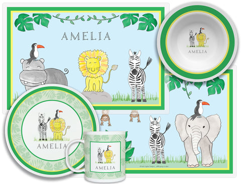 4-Piece Tabletop set - "Animal Friends"