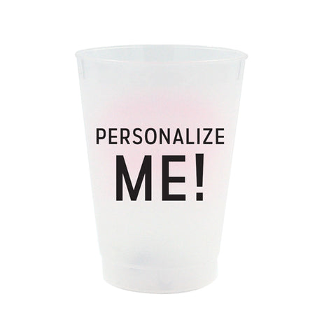 Personalized Frost Flex Cups - Custom Artwork