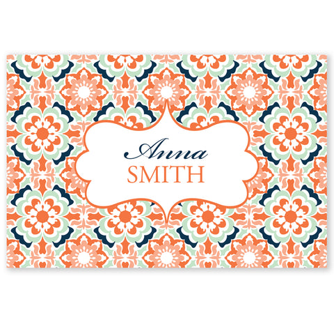 Personalized Note Cards - Set of 10 - Morocco