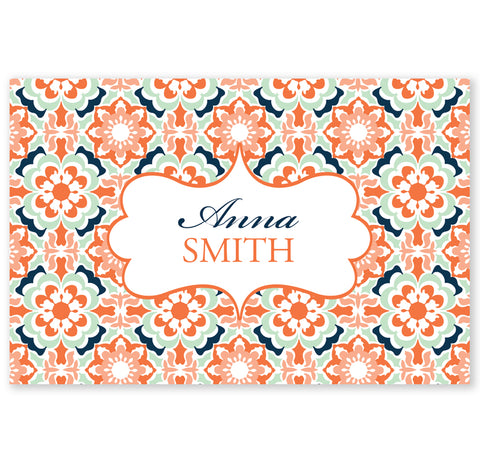 Personalized Note Cards - Set of 10 - Morocco