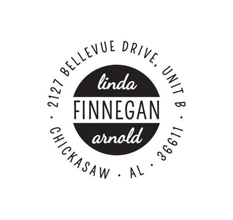 Self Inking Stamp-Finnegan Stamp