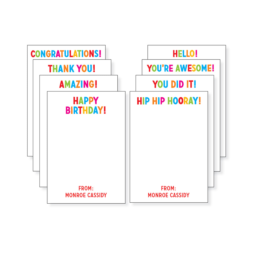 Bright & Fun Gift Card Set