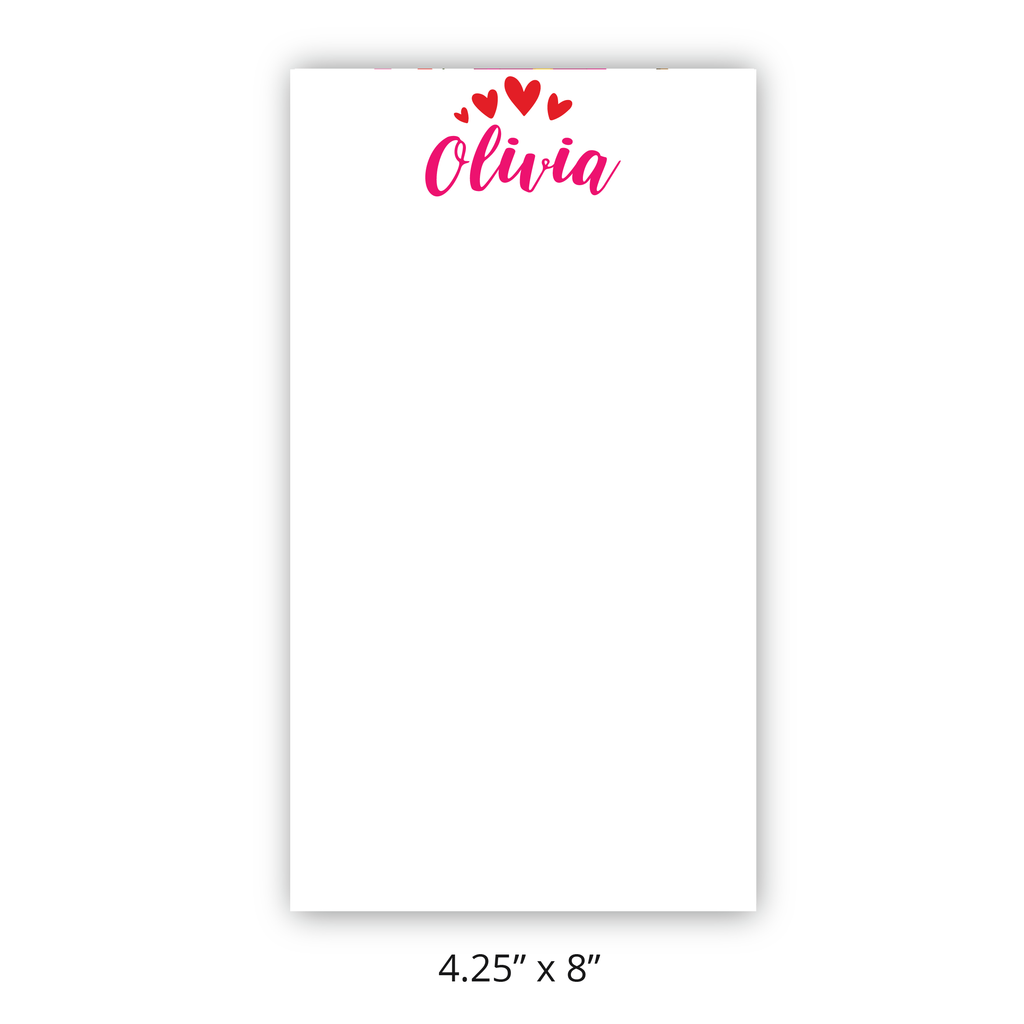 Personalized "Love Notes" Chunky Pad
