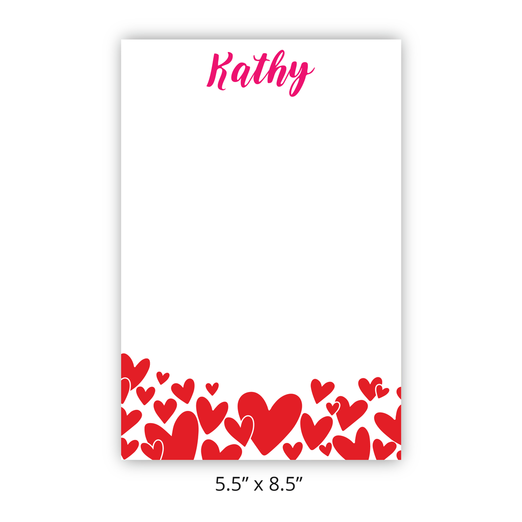 Personalized "Love Notes" Chunky Pad