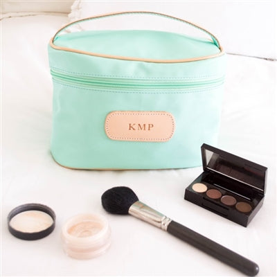 Mint Bridesmaid Canvas Makeup Bag