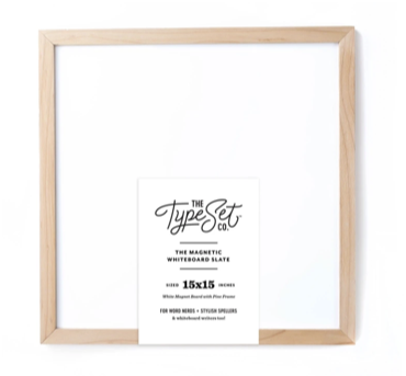 Type Set Co. Magnetic Letter Board Slate