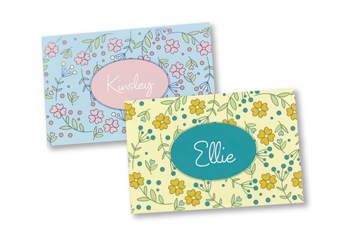 Personalized Note Cards - Set of 10 - "Kinsley"