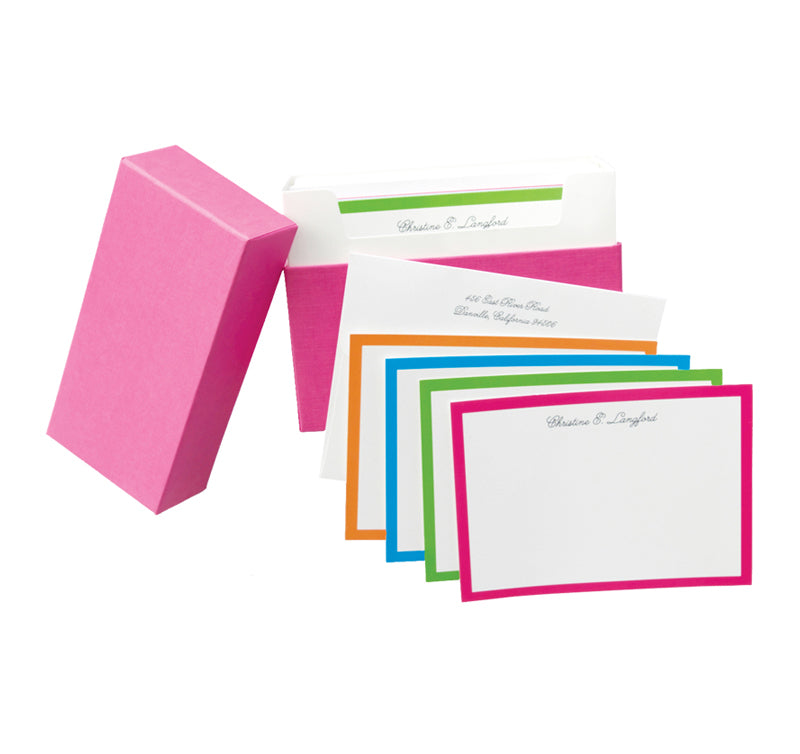 Boxed Notelets Boxed Note Set - Pink Box – Moon Mippy