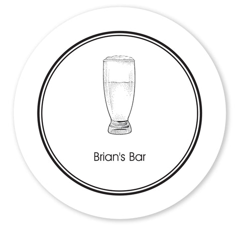 Personalized Coasters - Bar