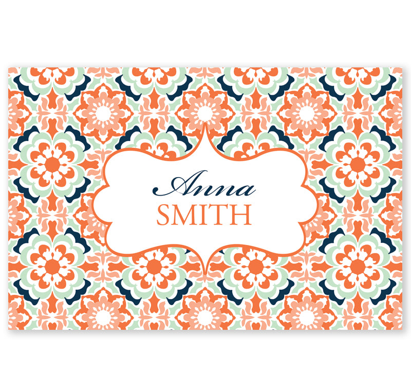 Personalized Note Cards - Set of 10 - Morocco